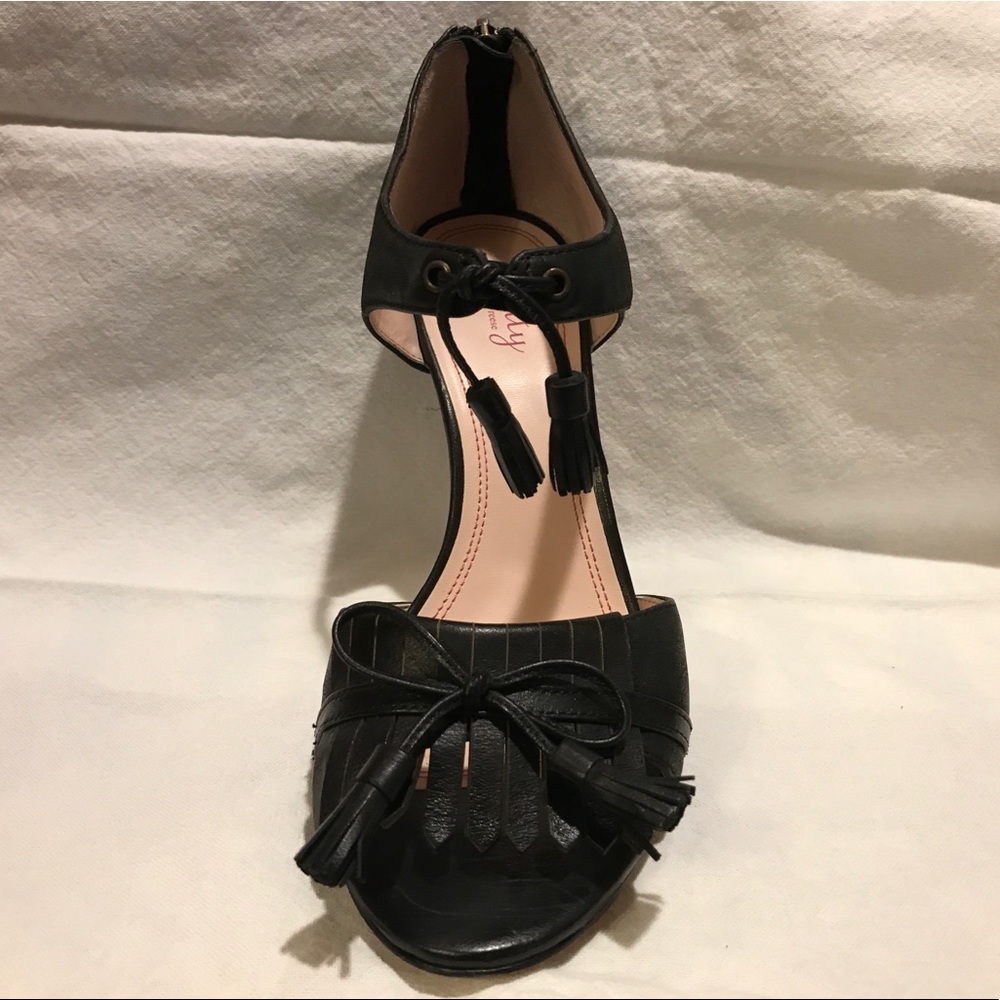 Plenty by Tracy Reese black tassel sandals